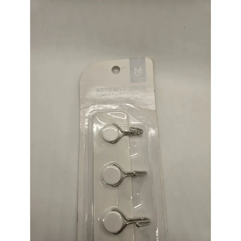 Strong Adhesive Sticky Hooks Heavy Duty Wall Stainless‎ Hook Hanger 7 hooks